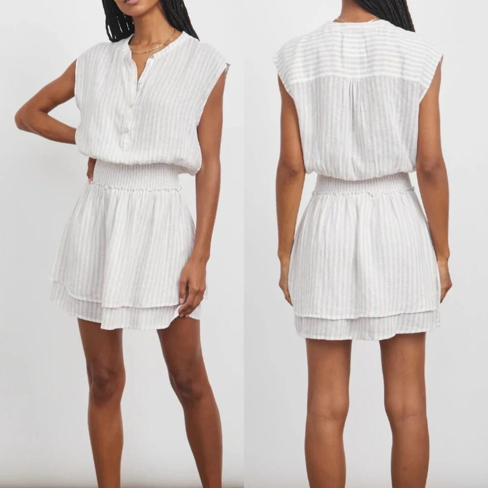Rails Angelina Dress in Dune Stripe